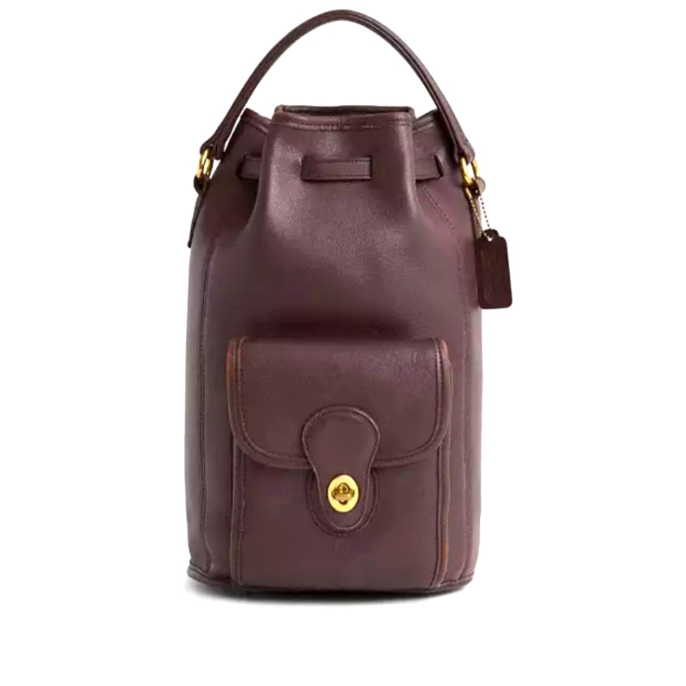COACH Vintage Classic Handle Backpack in Mahogany Brown